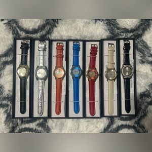 0024 LOT: 7 pcs Manhattan wrist watch
